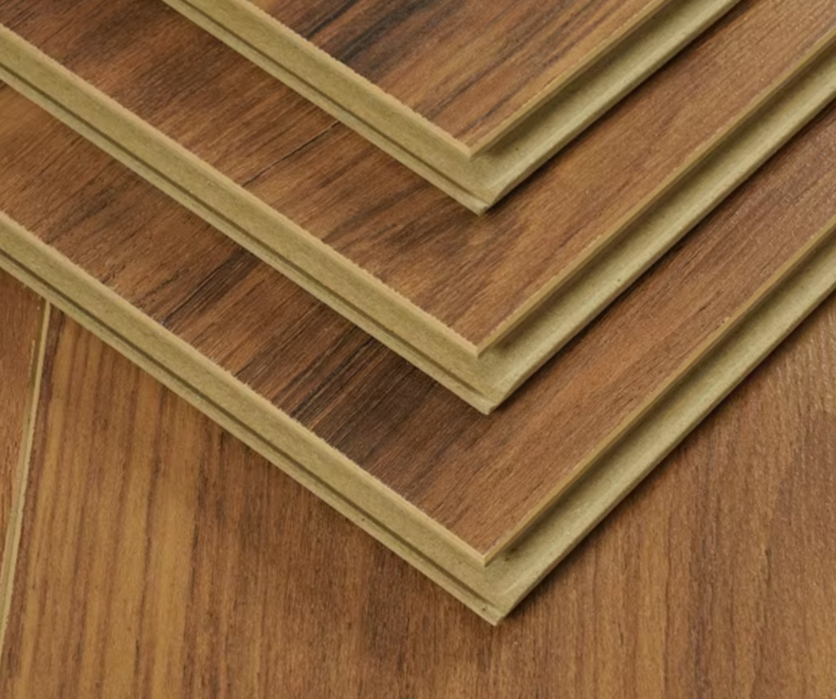 Industrial Waterproof Laminate Flooring Tiles HDF 12mm 8mm Eco Friendly