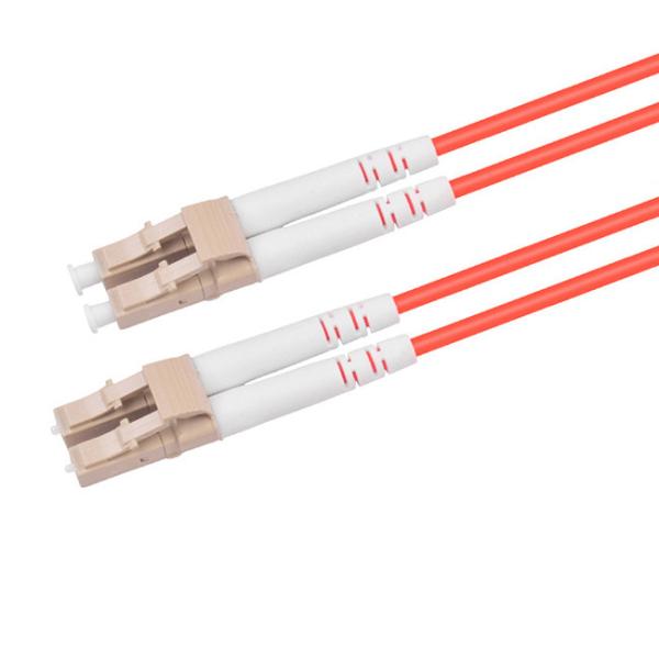 Fiber Optical Patch Cord Duplex 3.0mm 2.0mm LSZH LC UPC-LC UPC Multimode  OM2