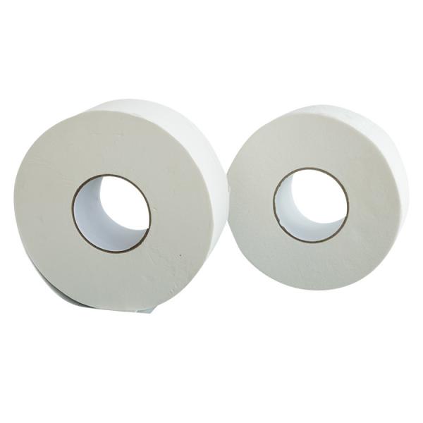 Practical Jumbo Roll Bathroom Tissue , Compostable Jumbo Toilet Rolls 2 Ply