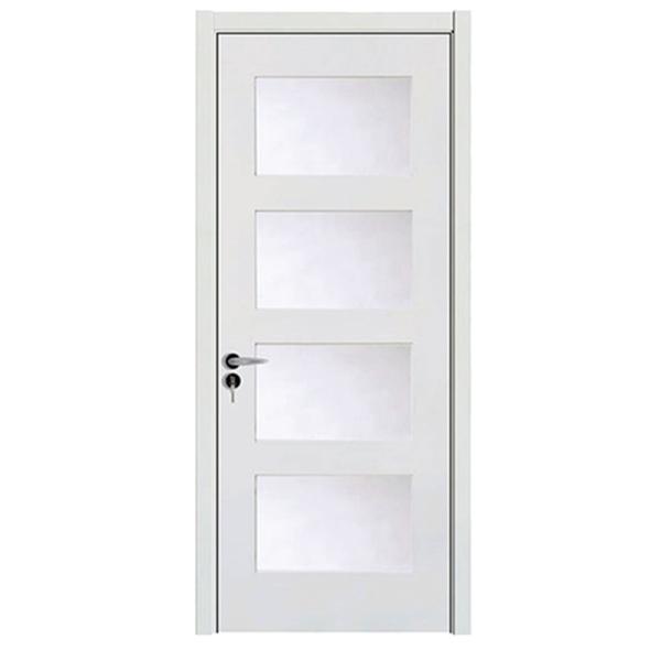 Panting Technology Wholesale Price Hollow Double Wpc Doors Size Custom Interior Door Israel for Bedroom with Smart Lock