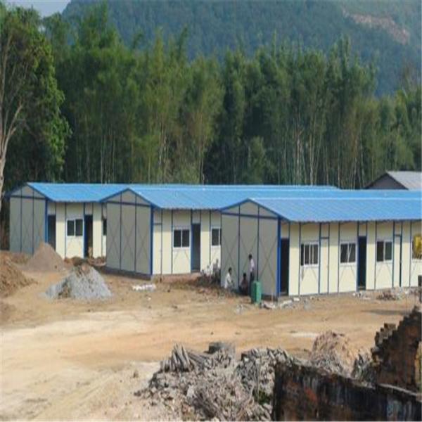 waterproof eps sandwich panel K type prefabricated house for labour camp