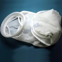Saco de filtro de malha tecida de monofilamento de nylon para petróleo e gás, resistência à abrasão, abertura uniforme