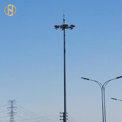 Torre alta do mastro de Polo do mastro 90FT alto de 80FT 85FT instalada no estádio