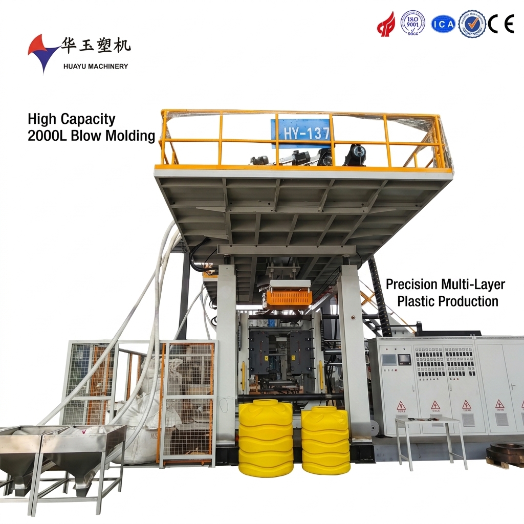 800L High-Speed Accumulator Head Water Tank Blow Moulding Machine for Global Export OEM Manufacturing