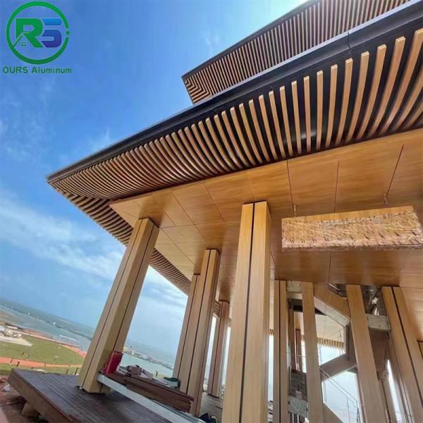 Artistic Aluminum laser cutting Wall Panels CNC Carved Exterior PVDF Coating