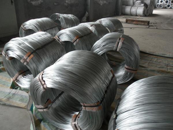 4mm 1.65mm Hot Dipped Galvanized Steel Wire Electro SWRH 77B For Building