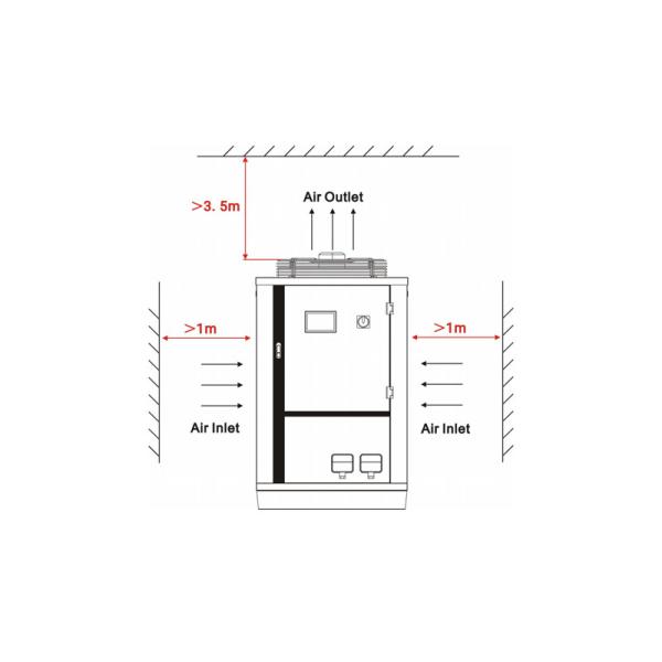 Large Capacity Industrial Water Chiller Unit CWFL-12000 12kW Industrial Water Cooled Chiller
