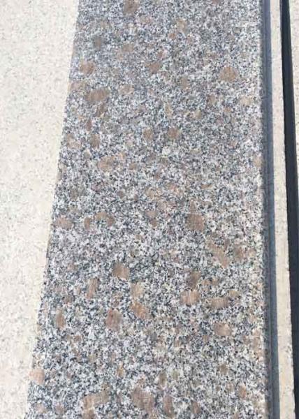 Pearl Flower Polished Granite Stair Treads Grey White G383 120 X 33 X 3cm​​