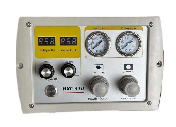 Customized HXC-310 Durable Powder Cartridge Vacuum Adsorption Coating Electrostatic Metal Spraying Machine With Roller