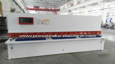 Controle hidráulico 8 x 4000mm do NC da máquina de corte da chapa metálica da placa