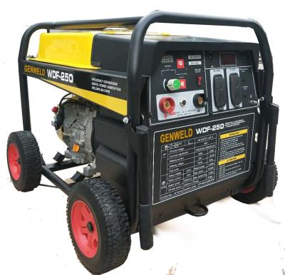 Geradores portáteis WDF-250 250A da gasolina