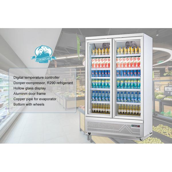 Single Door Display Refrigerator Freezer Upright Showacase