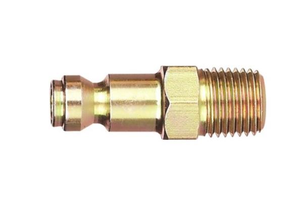 Manual Sleeve Pneumatic Quick Connect Coupling Tru - Flate Single Shut Off