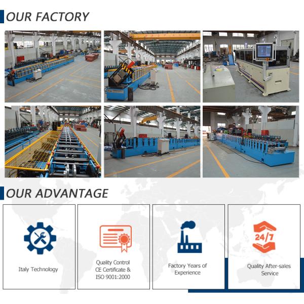 0.8mm Thickness Stainless Steel L Type Corner Angle Roll Forming Machine With PLC Control