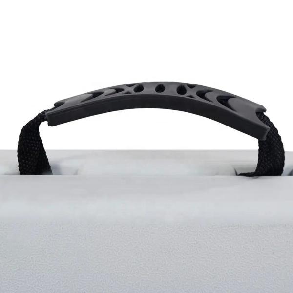 Modern Design 6FT Folding In Half Bench with Plastic Panel White or Customized Color
