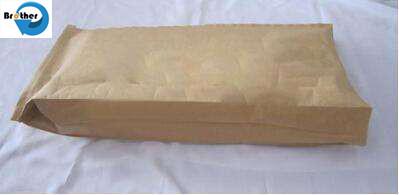 Kraft Paper Laminated PP Woven Bag, Kraft Paper Sack Bags with PP Woven Laminated for Packing Flour, Powder Chemical