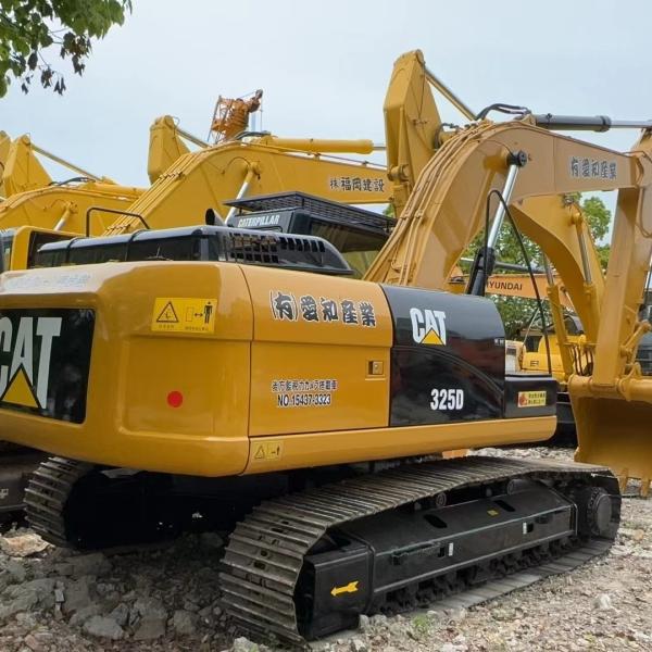 2024 Model Used CAT 325D Excavator with 1.19m³ Bucket and 6700mm Dig Depth for Heavy-Duty Work