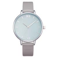Fabricants de montre-bracelet de mouvement du Japon de montre de quartz de Roman Number Dial Leather Strap