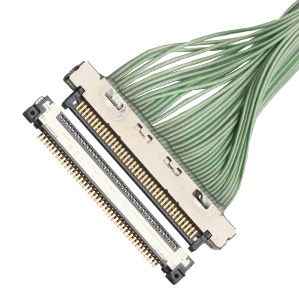 0.4mm Pitch LVDS EDP Cable Plate End Connector KEL Usl00 - 40L 0.4V 42 Gauge