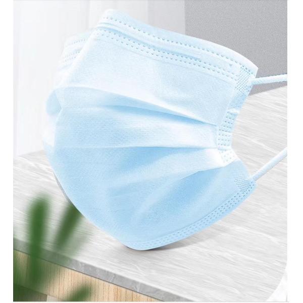 3 Layers Ffp2 Dust Mask / Melt Blown Non Woven Fabric Disposal Face Mask