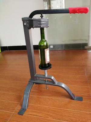 Heavy Duty Floor Standing Wine Bottle Corker Nylon Insert For Hobby / Small Winery