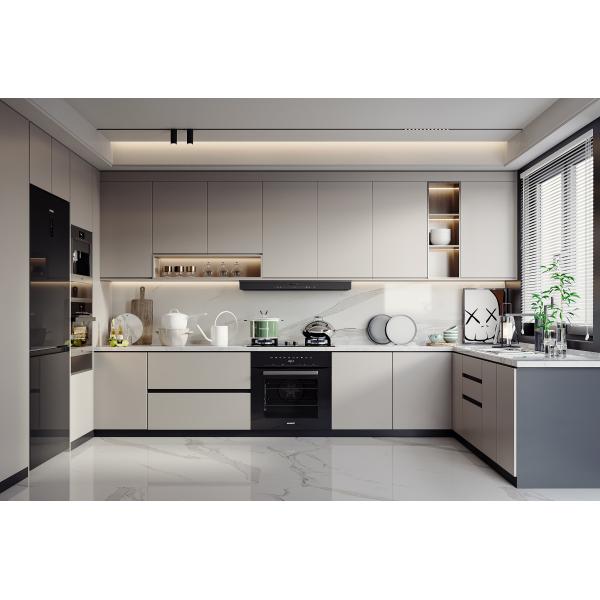 Высококачественная кухонная мебель Древесина полный комплект Кухонные шкафы на заказ