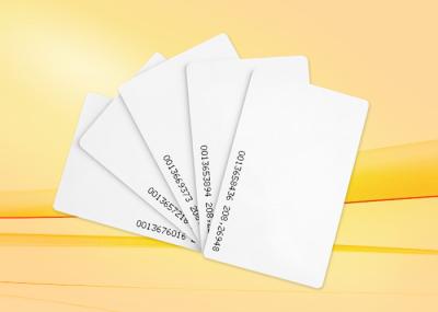 Security  Thick PVC  ID Card ,  Blank employee proximity card  for Access Control