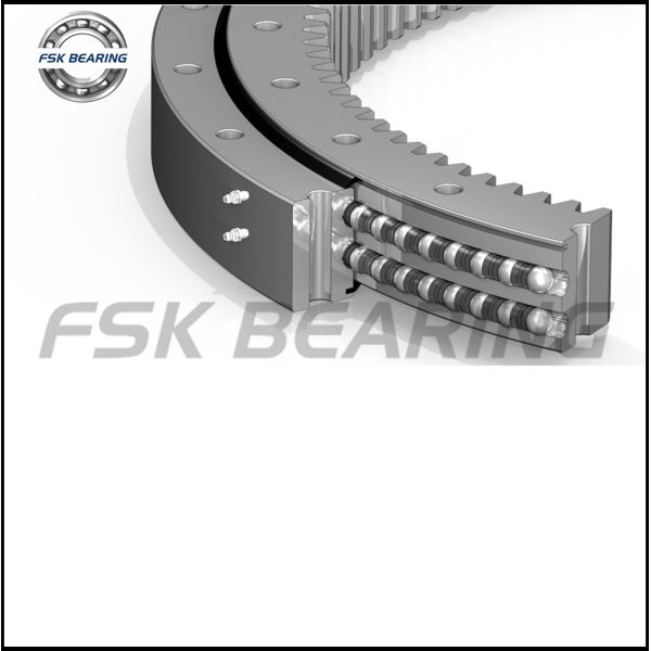 Premium Quality 133.25.500 Three-row Roller Slewing Ring 366*634*148mm