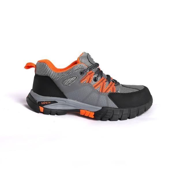 Leather Safety Work Boots With Steel Toe And Steel Plate - LCSS-001