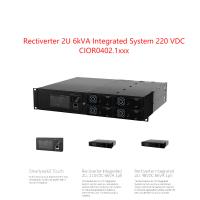 2u 6kva Rectiverter Eltek integrou a única linha do sistema para 220vdc 241123,102 241123,100
