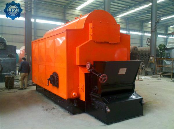 6 Ton 6000KG Wood Pellet Rice Husk Steam Boiler For Chicken Processing Plant