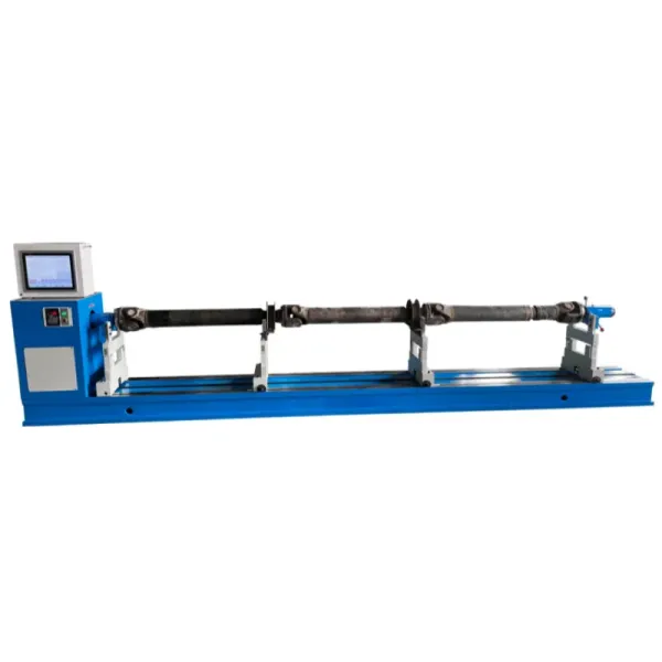 High Mechanical Strength Precision Drive Shaft Balancing Machine  2-Section Drive Shaft Assembly Drive Shaft Dynamic Balancer