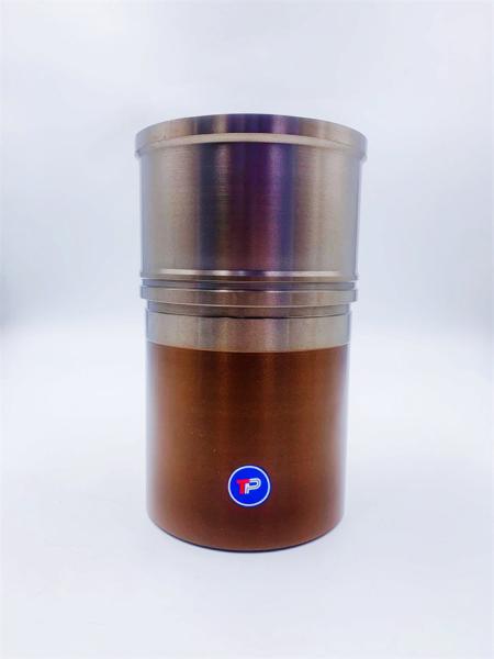CAT C10 C12 Overlapping Crosshatch Cylinder Sleeve Steel Chroming For Excavator