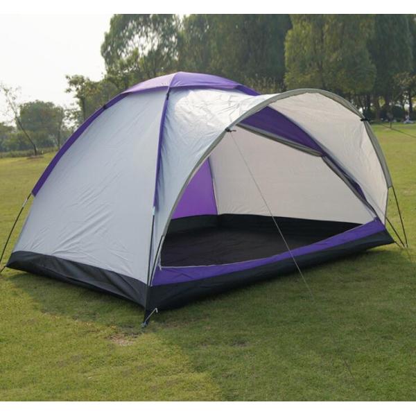 Single Layer Camping Tent Outdoor Pro Backpacking Light Weight waterproof Family TenT 3-4Person Camping Tent(HT6057)