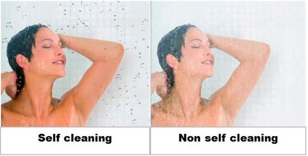Self Cleaning Bath Shower Doors Glass , Glass Showers Doors Frameless
