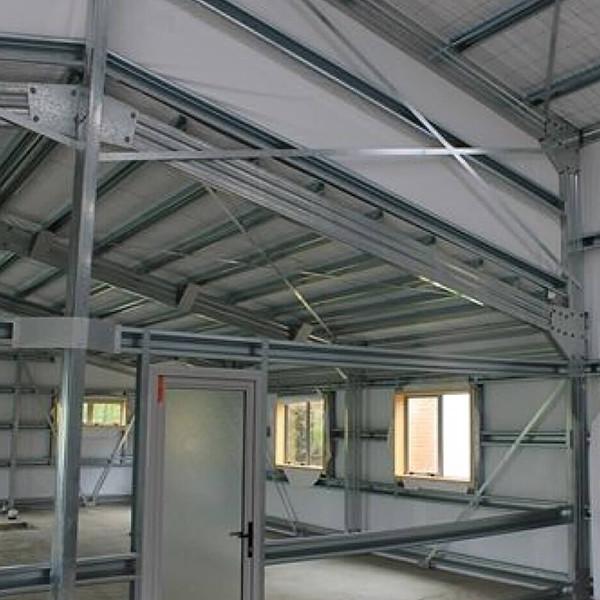 Earthquake Resistance Galvanised Steel Purlins ≥8 Grade For Building Construction