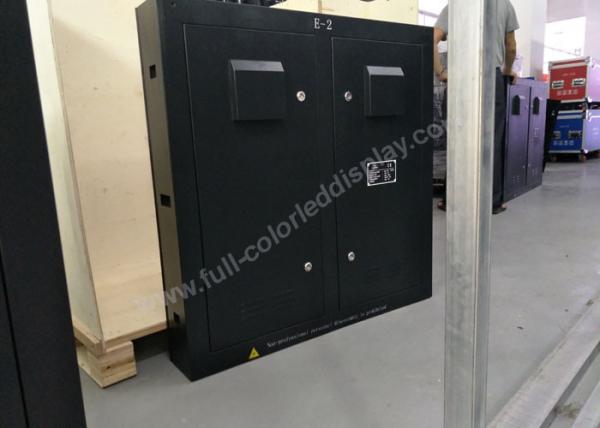 Wall Mounted Square Outside P10 LED Display Screen With 140° View Angle