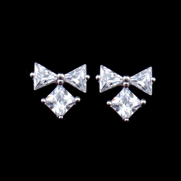 Women Top Ornament Jewelry Christmas Bell Gift 925 Silver Stud Earring