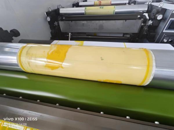 PLC Controlled Sleeve Type Flexo Printing Machine 1000mm Width Multipurpose
