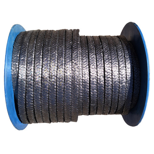 Braided Seal 150 Bar Graphite Rope Packing Heat Insulation