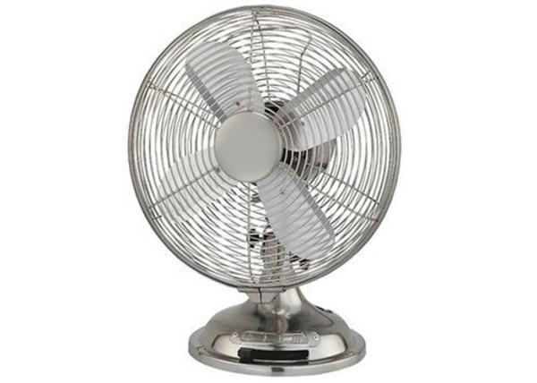 Electric Retro Table Fan Oil Rubbed Bronze High Performance And Durability