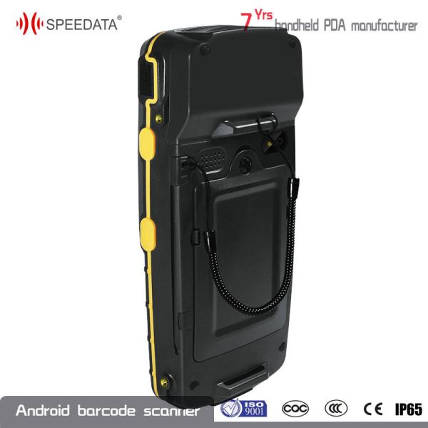 Windows 6.5'' Portable UHF RFID Reader , Bluetooth WiFi GPS Terminal Printer