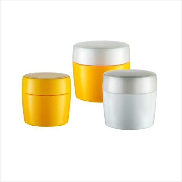 15g 30g 50g PP Eco-amigáveis desnatam o corpo que do frasco a manteiga esfrega frascos cosméticos dos frascos