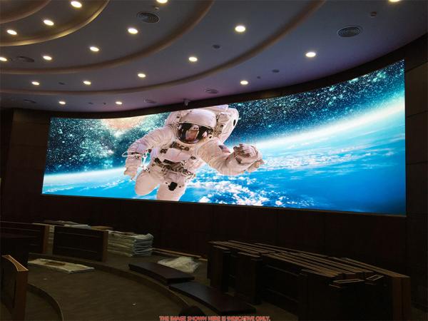 P2mm UHD Curved LED Wall Indoor Quality Soft LED Screen Flexible LED Display Video Wall
