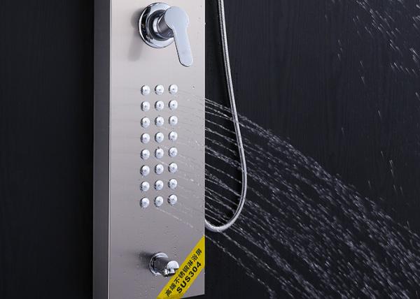 European Style Brushed Nickel Shower Tower ROVATE 1500mm*260mm Compact Size