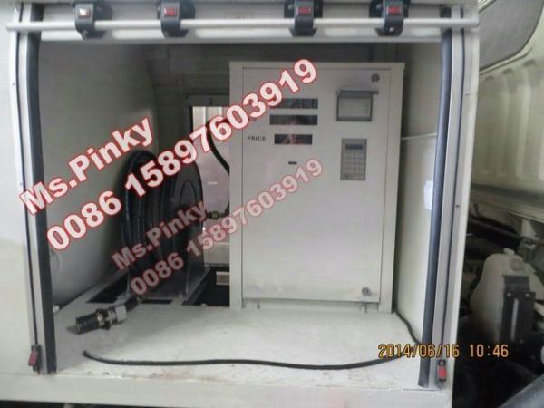 5500L Propane Bobtail Tanker Truck With Mobile Filling Gas Machine and Dispenser Propane Delivery Trucks Hot Sales