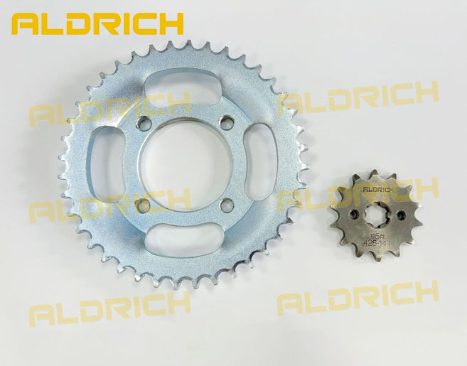 Haojue Xpress 125 Sprocket Kit 64511H17410H000 Rear & 27511-36H00-000 14T Front