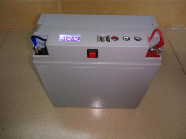 Descarga preta da taxa alta do volt 15ah da bateria acidificada ao chumbo 12 de UPS