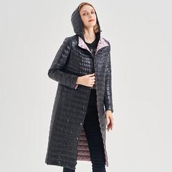 FODARLLOY 2022 New winter women casual hooded fluffy and thicken warm coat