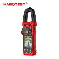 HT203D Medidor de abrazaderas digitales Multiméter Tester de corriente AC y de voltaje AC/DC con Amp Ohm Continuidad Hz Tester Voltmer